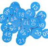 Plastic Beehive Tags 3.5CM Number Plate Beehive Mark Board Tag  Bee Hive Mating Box Mark