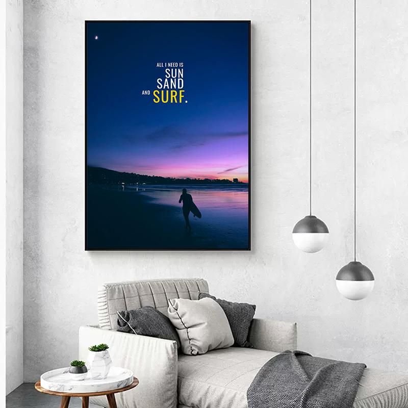 Basketball Surf Snowboarden Sport Motivation Zitat Poster Leinwand Malerei Inspirierende Wandkunst Für Wohnzimmer Wohnkultur