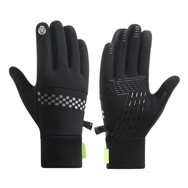 Warm Snowboarding Gloves for Biking Motorcycling Ski Gloves Windproof Skiing Thermals Gloves Winter Touchscreens Glove