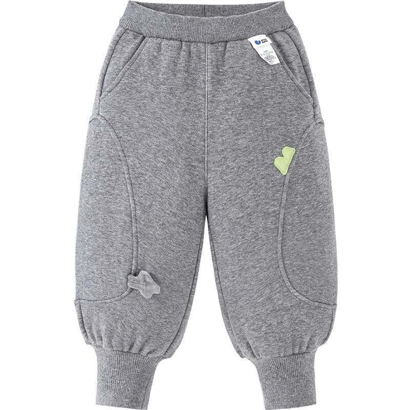 Зимние объемные штаны-шаровары Minibala для малышей и детей ясельного возраста на флисовой подкладке 90