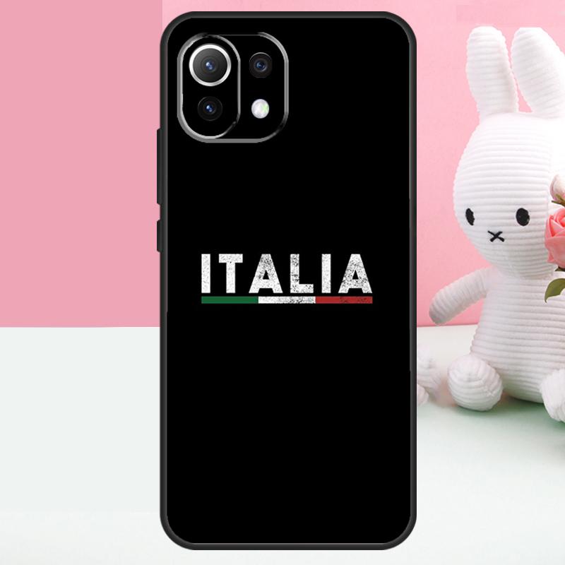 Italy Italia National Flag Case For Xiaomi 17 Pro Max 13 14 15 Ultra 13T 14T 15T Pro POCO X7 Pro X5 X6 F5 F6 F7 Funda