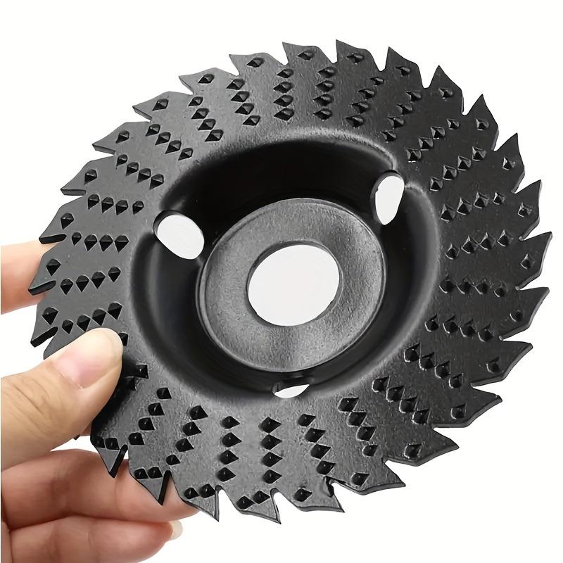 1pc 4 Inch Wood Grinder Wheel Disc Wood Shaping Wheel Grinding Wheel Carving Abrasive Disc For Woodworking Sanding Carving