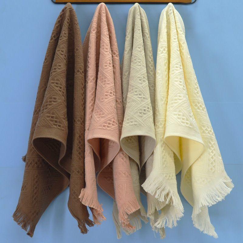 3pcs Gauze Towel Face Towel for Adults Home Use In Japanese Style Tassel Full Cotton Adult Face Towel and Hand Towel for Men and Women Couples