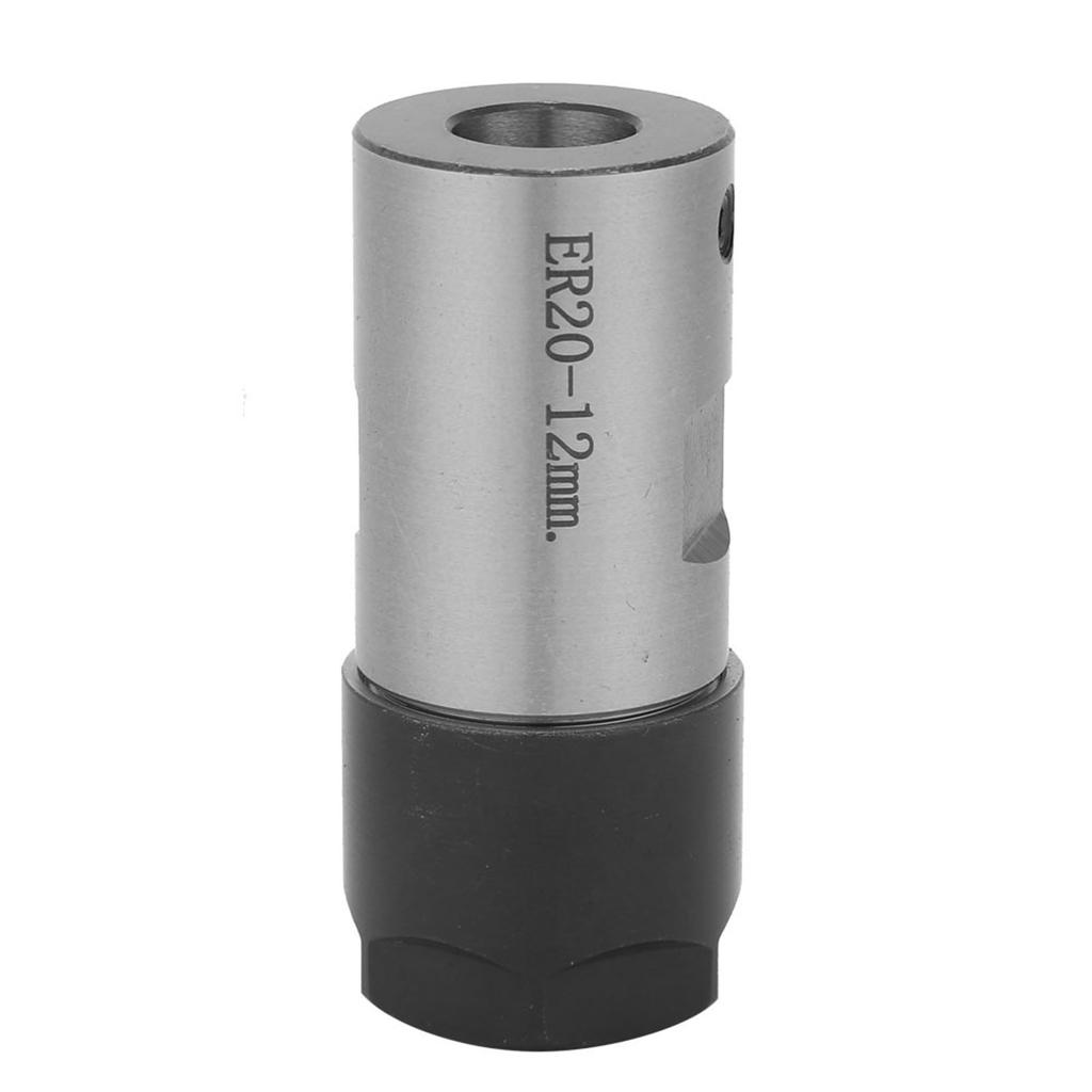 C25?ER20?50L Collet Block Chuck Collet Holder Spindle Motor Shaft Clamping Tool Bar (12mm)