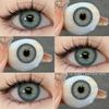 Eyeshare Colorful Contact Lens 2pcs Wusu Series Brown Lens Black Beauty Pupils Natural Look Yearly Contacts