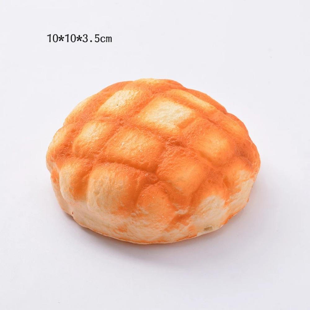 Squishy Bread Toast Food Creative Simulation Donuts Slow Rising Squeeze Stress Relief Toys Spoof Tease People Desktop Toy