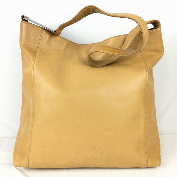 Max Mara Leather One-Shoulder Bag Brown(USED)