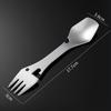 Picnic Hiking Outdoor Can Opener Portable Multifunctional Tableware Spoon Spork Fork