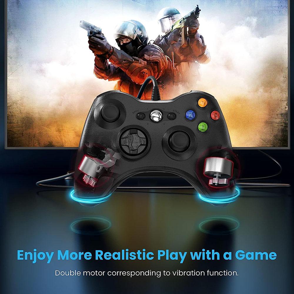 8610 Kabelový gamepad pro herní ovladač 360 Console Kompatibilní s PC Windows