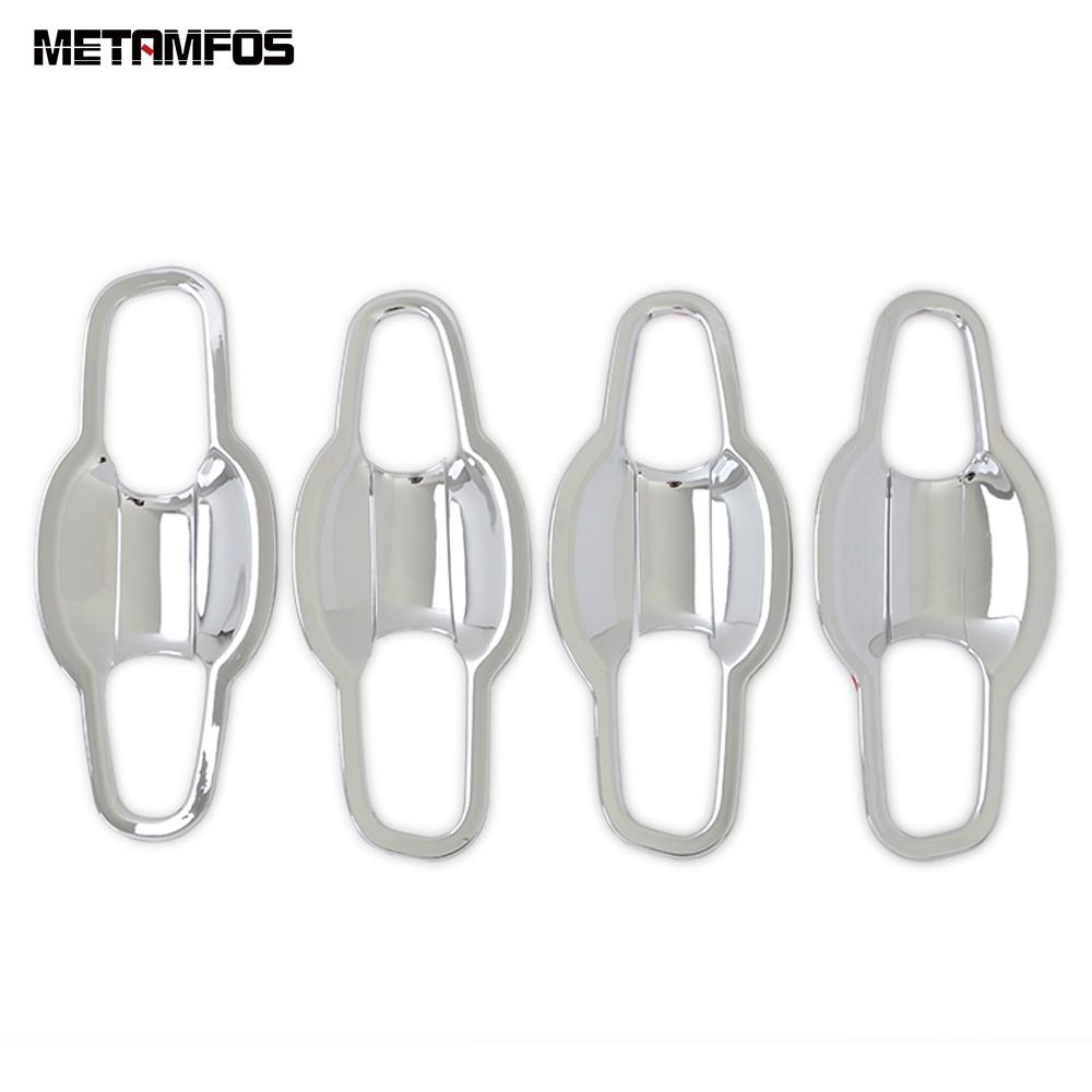 For Honda Accord 2018-   Chrome Outer Door Handle Bowl Cover Trim Protection Cap Exterior Accessories Car Styling