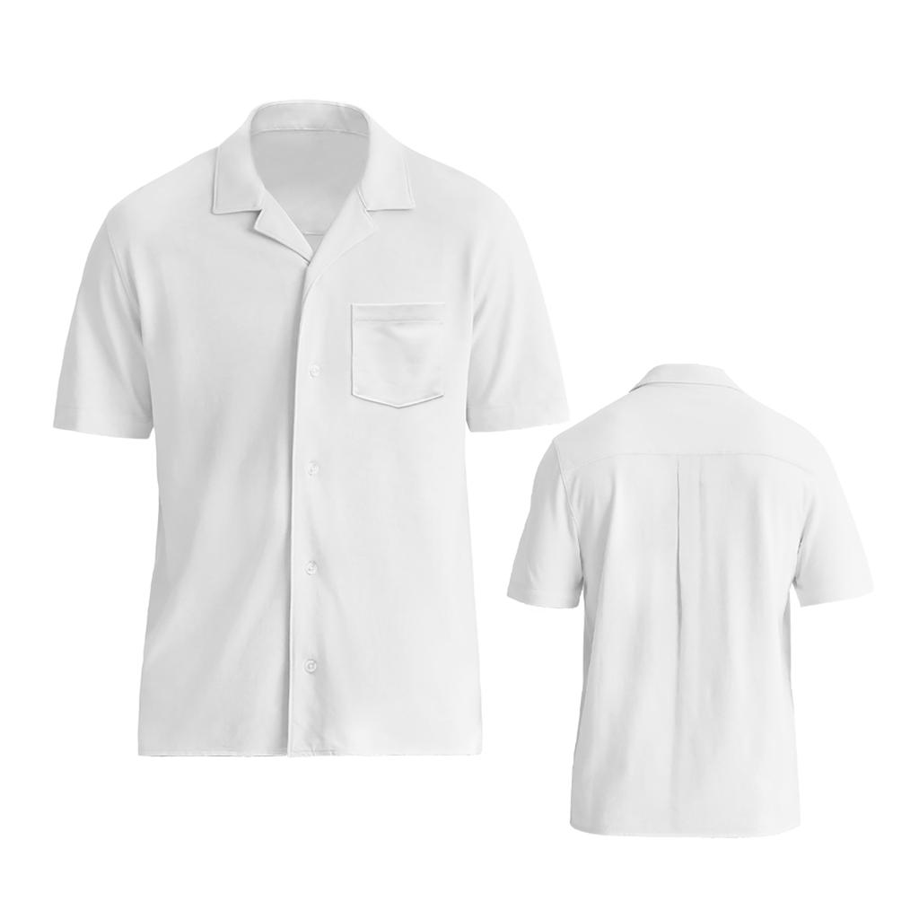 Personalized Men's Pocket Beach Short-sleeved Shirt