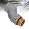 Fuel Hose Swivel Connector 360° Rotating Metal Multifunctional Fuel Hose Nozzle Swivel for Fuel Nozzle Multi Plane Fuel Plane Swivel 1 Inch