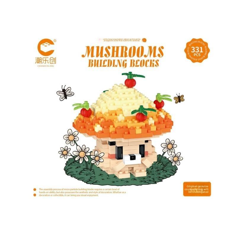 Pilz Bausteine Set Mit Abs Kunststoff Für Kinder Diy Kreatives Spiel Geschenk