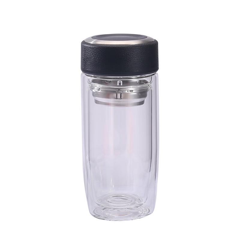 SX Double-Wall Insulated Glass Water Bottle