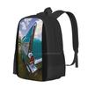 1957 Belair Tail Fin Hot Sale Backpack Fashion Bags 1957 Belair Bel Air Classic Car Tail Fin Chrome Vintage