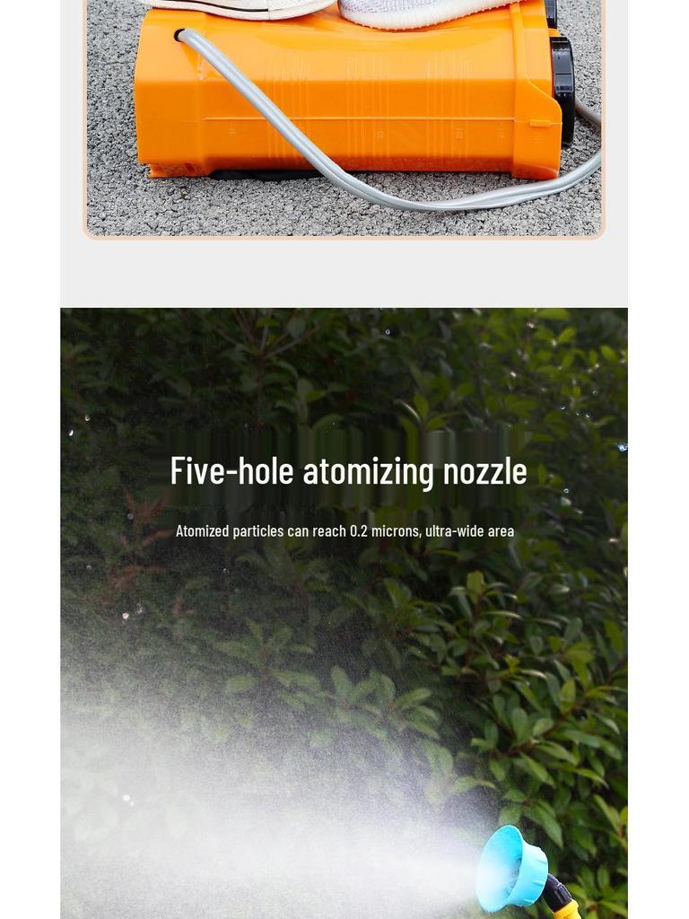 High-Power Electric Agricultural Lithium Battery Disinfection Sprayer