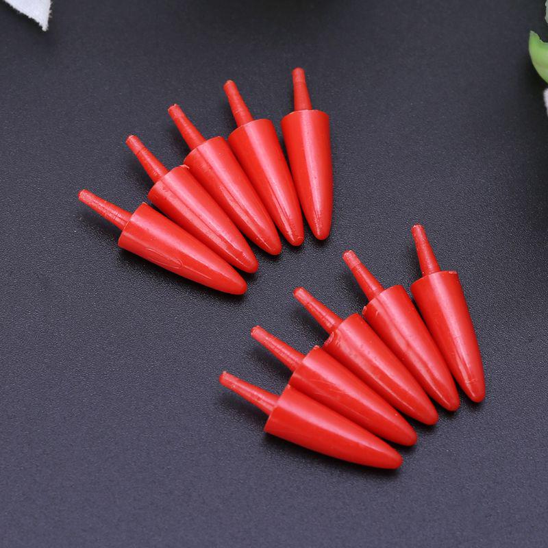 50 Stück 12 x 23 mm Kunststoff DIY Schneemann Nase für handgemachte Handwerk Kinder Kinder Spielzeug Weihnachtsdekoration