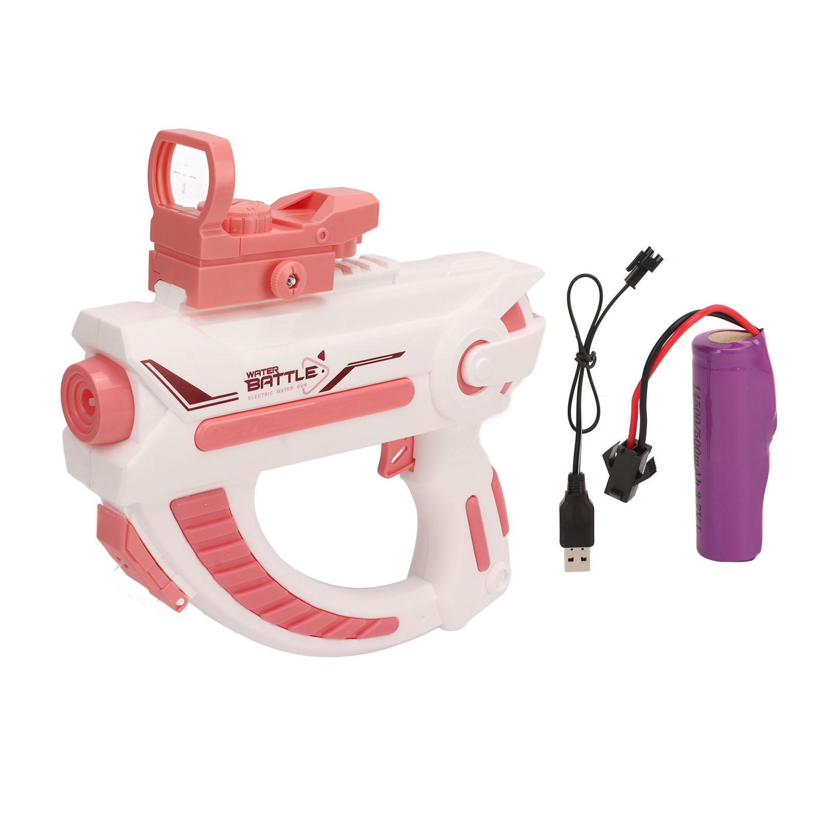Kid Electric Water Shooting Toy Summer Sandbeach Children Interactive Water Play Shooting Toy 500mAh