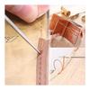 YFFSFDC 14PCS Leather Technology Leather Tools Set Hand Sewing Machine Sewing Tools Leather Tools Wax Thread Needle Sewing Thread Presser Tool DIY