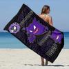 Children'S Bath Towel Gengar Towel Theme Beach Blanket Quick Dry Soft Swimming Towel For Beach Pool Bathyoga