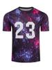 Custom Soccer Jersey for Men Personalized Football Shirt Team Uniform Short Sleeve Sports Training Top