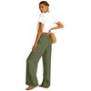 Pantaloni Sportivi da Donna Fitness Casual Larghi Elastici Pantaloni da Jogging Pantaloni Dritti a Gamba Larga Pantaloni Casual Pantaloni da Yoga