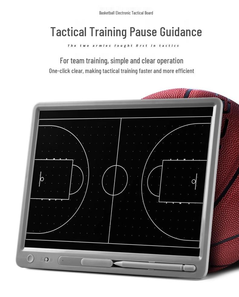 Electronic Tactical Board for Basketball and Football Coaching: Training Aid for Strategy and Player Movement