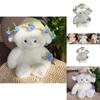 Plush Sheep Toy With Rose Bouquet For Valentines Day And Gift Giving