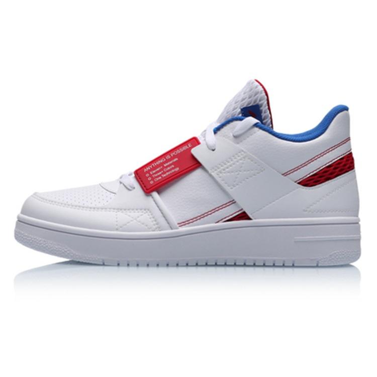 Li-Ning Classic Skateboarding Low White Blue Red Men s AGBP061-1 EU 46⅓