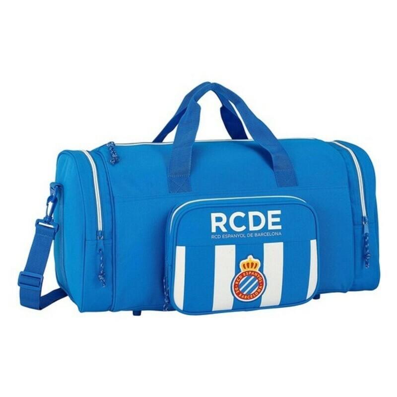 RCD Espanyol-RCD Espanyol Sports Bag Blue White (55x26x27cm)