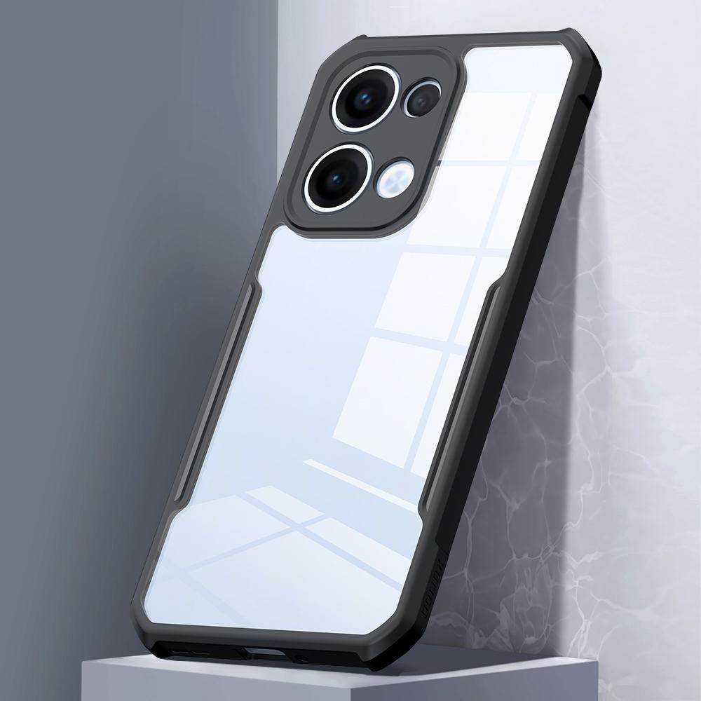 XUNDD For Oppo Reno13 5G (Global) Case Dropproof TPU + Acrylic Clear Back Phone Cover