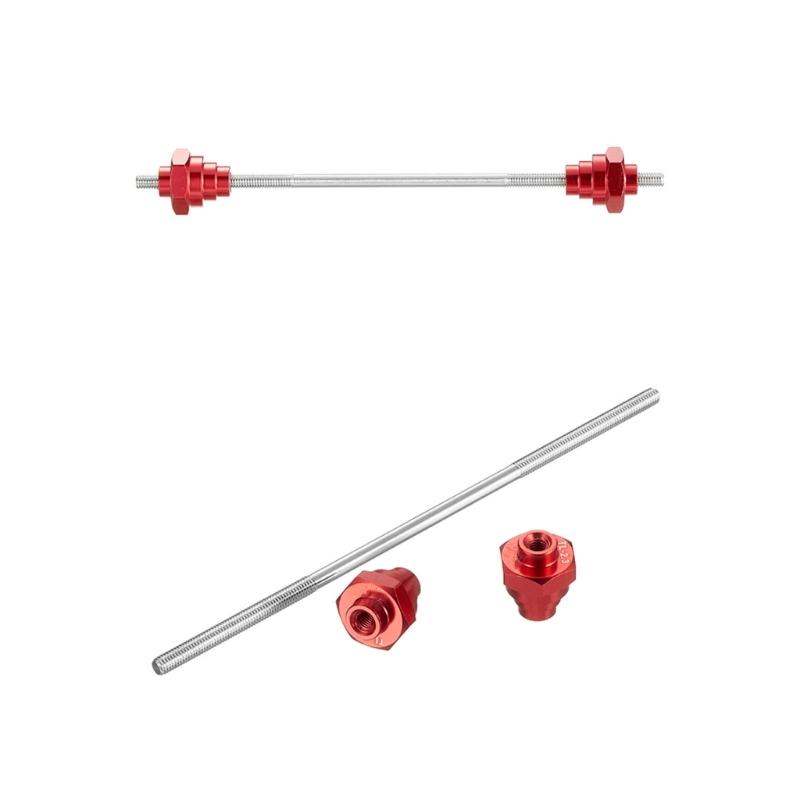 Aluminum Alloys Bike Barrels Shafts Hub Fixing Rod Bicycles Thru Axles Adaptors Hub Converter Bicycles Repair Tool
