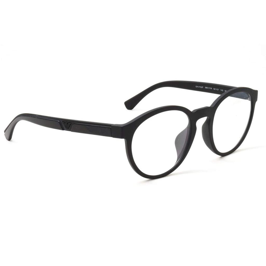 Emporio Armani EA4152F 58011W Glasses with Fashion Magnetic Detachable 52-inch Lenses, Sunglasses, 3-Way