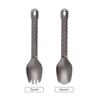 Titanium Spoon Lightweight Dinner Spoon Cutlery Flatware for Home Outdoor Camping Hiking Backpacking Picnic