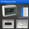 2/3/5/8 Way Electrical Junction Box HT IP65 Waterproof Outdoor Distribution Switch Box for Farm Electric Installation