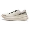 Lining Lingyue Verfrissende Comfortabele Schokabsorberende Slijtvaste Lage Top Hardloopschoenen Heren sneaker Zilvergrijs ARSU097-4