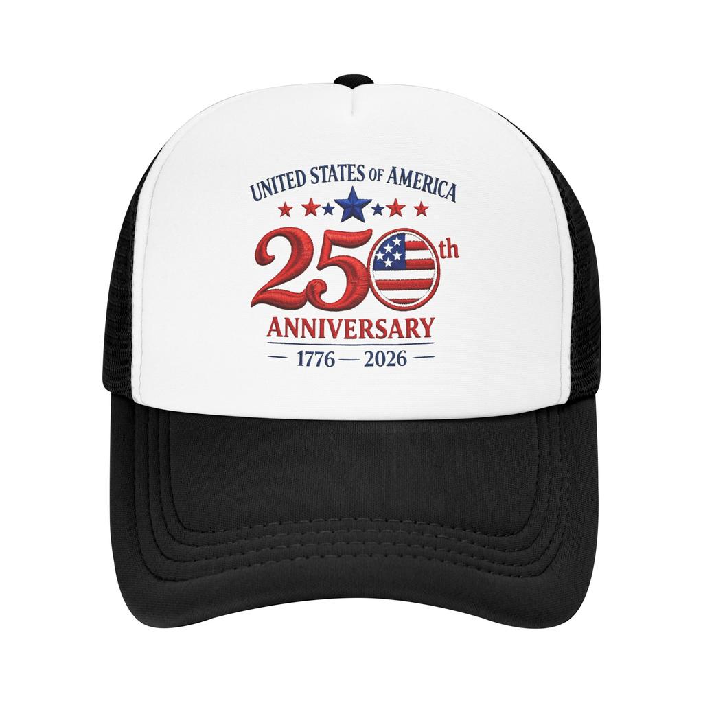 Years America Mesh Baseball Cap Adult Sport Sun Hats Dad Hat Adjustable Summer Trucker Hats