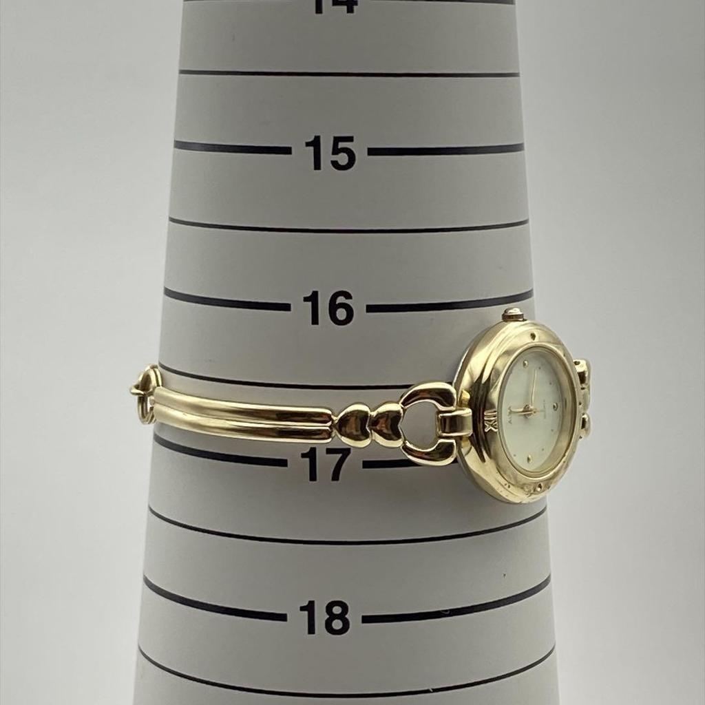 Used Seiko Alba Bracelet Y136-6A50 New Battery Chain Gold