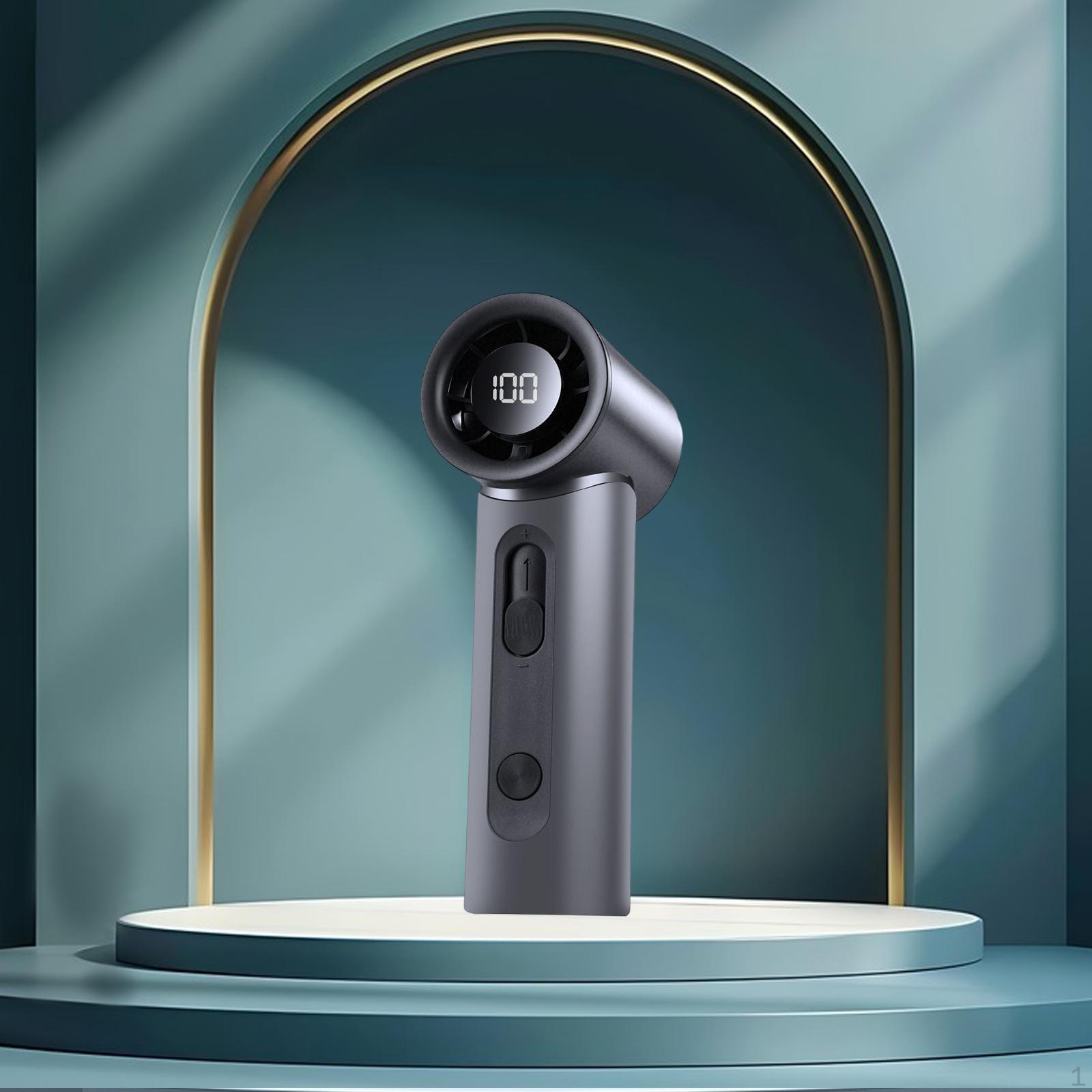 

Компактный вентилятор перезаряжаемый мини для путешествий домашний офис стол Deep Gray