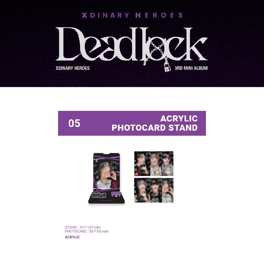 

Акриловая подставка для фотокарт Xdinary Heroes Deadlock