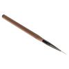 Nail Liner Brush Professional Rough Rod Nail Art Drawing Brush Transparent Coffee