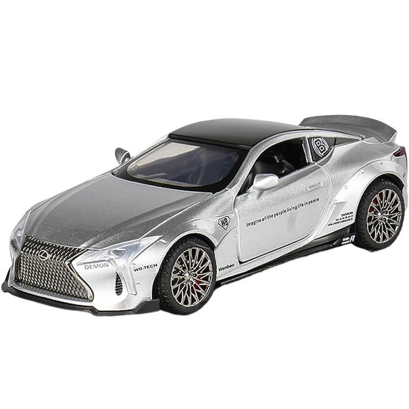 1:32 LEXUS LC500 Sportfahrzeug Legierung Druckguss Modell Computer Schreibtisch Ornamente Sammlungen Für Ihren Freund Am Valentinstag