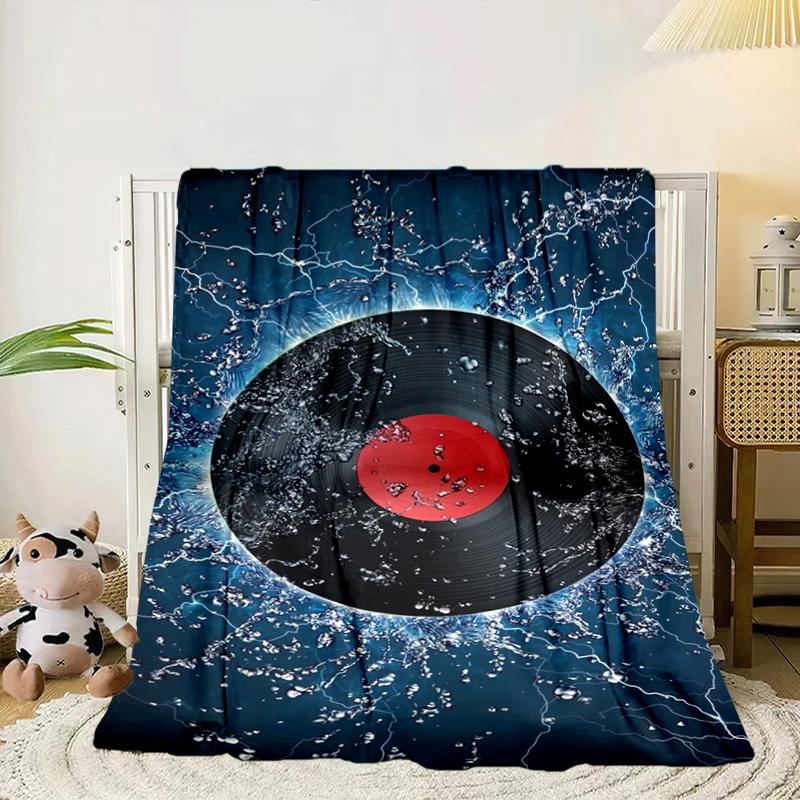 Water Splash Vinyl Art Blanket Flannel Blanket Throw Blanket Sofa Cover Blanket Soft Premium Blanket Picnic Blanket Tv Blanket Gifts
