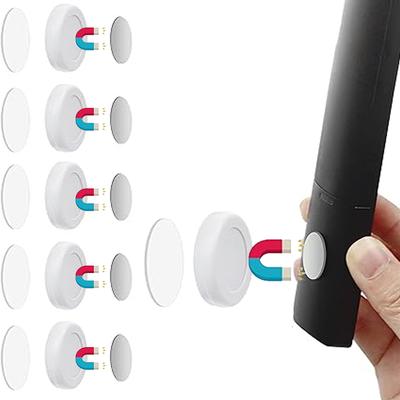 12/2 Pezzi Ganci Magnetici Forti Montaggio a Parete Magnete Antismarrimento Portaoggetti Per Telecomando Adesivo Frigo Gancio Organizzatore Domestico