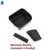 Car Interior Central Armrest / Control Container Storage Grid Box Tray Accessories Fit For Land Rover Defender 110  -