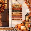 2D Flat Autumn Harvest Sign Decorative Fall Theme Wall Hanging Plaque  Home Decor