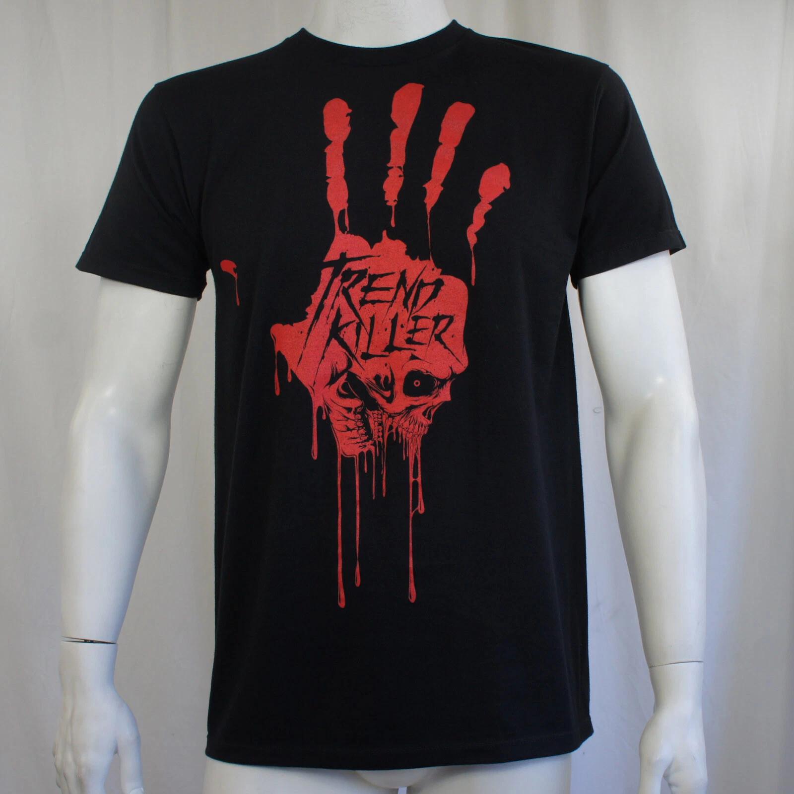 Exhibit A Gallery Black Veil Brides Andy Trend Killer Skull T-Shirt S-XL NEW M
