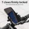 360 Degree Rotatable Bike Phone Holder Comfortable Viewing Angles Phone Stand for Smooth Cycling Experiences