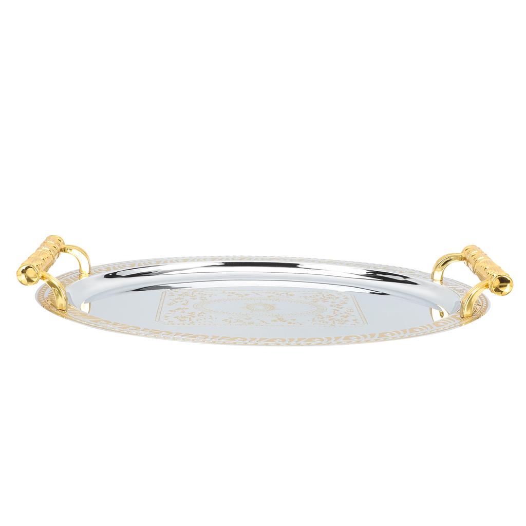 Tableware Tray Food Serving Handle Design Stainless Steel Dessert Storage Cup Afternoon Tea