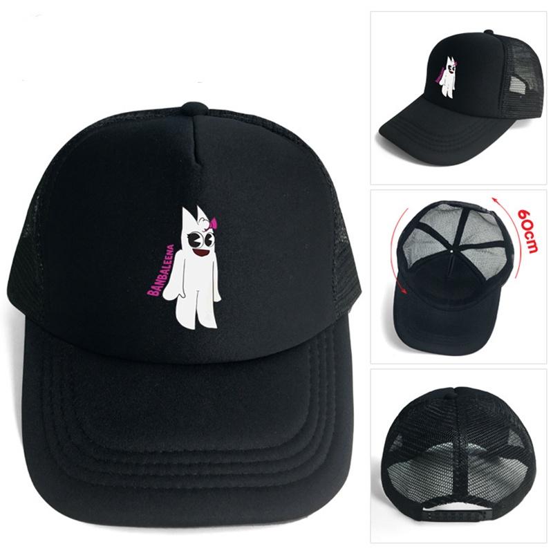 Garten Of Banban Cartoon Printing Baseball Cap Adjustable Hip Hop Sun Hat